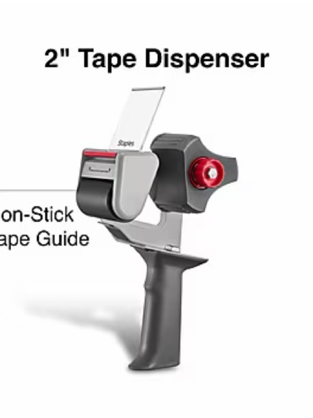 Staples Heavy‑Duty Packing Tape Dispenser, 2”